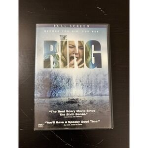 The Ring DVD Full Screen Edition 2003 Horror Movie Naomi Watts DreamWorks 90402